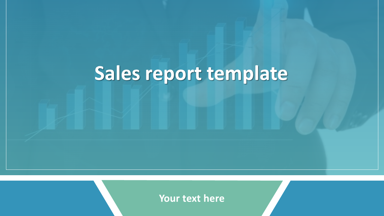 a sales report presentation is designed to make a sale